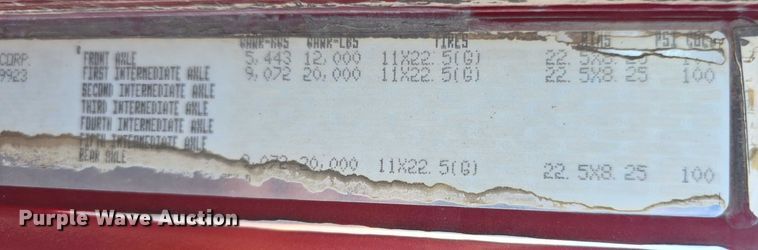 image for item DR3869 1998 Freightliner FLD120 semi truck