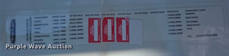 image for item DR3871 2020 Freightliner Cascadia 126 semi truck