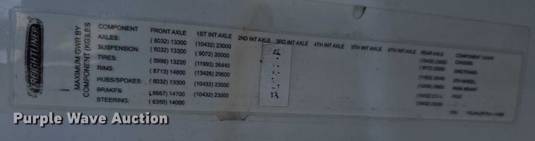 image for item DR3872 2019 Freightliner  Cascadia 126 semi truck