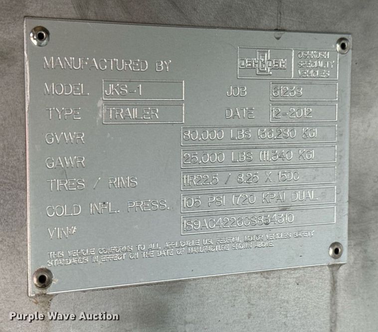 image for item DY0022 2012 Stanton Dynamics communications trailer