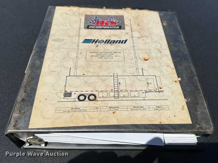 image for item DY0022 2012 Stanton Dynamics communications trailer