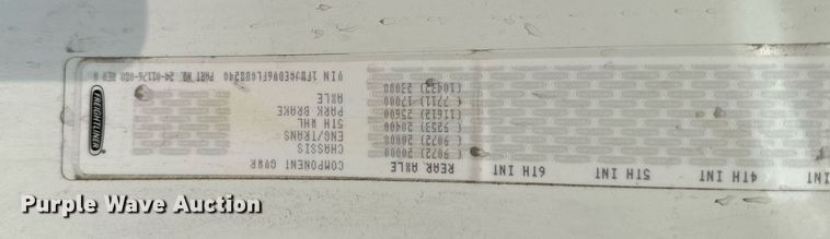 image for item EB2639 2015 Freightliner Cascadia 125 semi truck