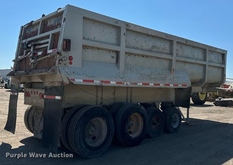 image for item EB2739 1988 CMC FTS25 end dump trailer