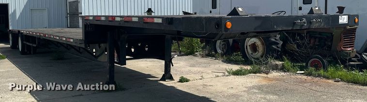 image for item EB2761 2012 Doonan 532DBEIECDKH drop deck equipment trailer