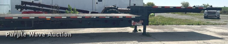 image for item EB2761 2012 Doonan 532DBEIECDKH drop deck equipment trailer