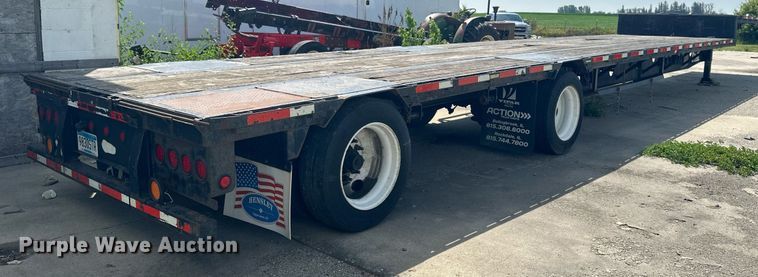 image for item EB2761 2012 Doonan 532DBEIECDKH drop deck equipment trailer