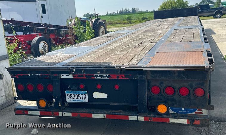 image for item EB2761 2012 Doonan 532DBEIECDKH drop deck equipment trailer