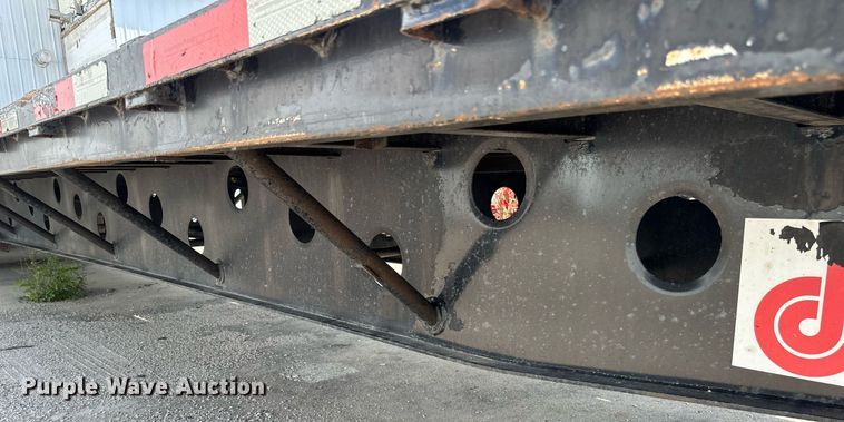 image for item EB2761 2012 Doonan 532DBEIECDKH drop deck equipment trailer