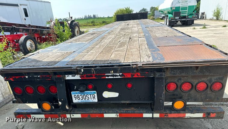 image for item EB2761 2012 Doonan 532DBEIECDKH drop deck equipment trailer
