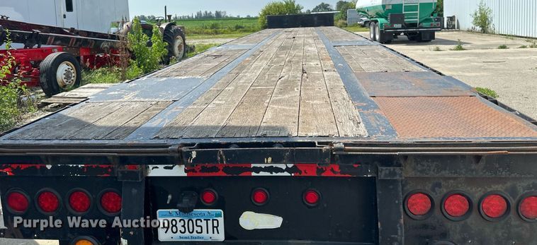 image for item EB2761 2012 Doonan 532DBEIECDKH drop deck equipment trailer