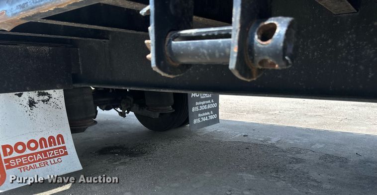 image for item EB2761 2012 Doonan 532DBEIECDKH drop deck equipment trailer