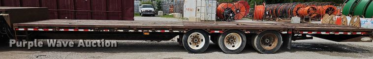 image for item EB8088 1997 Ledwell HT49102HT drop deck hydraulic tail equipment trailer