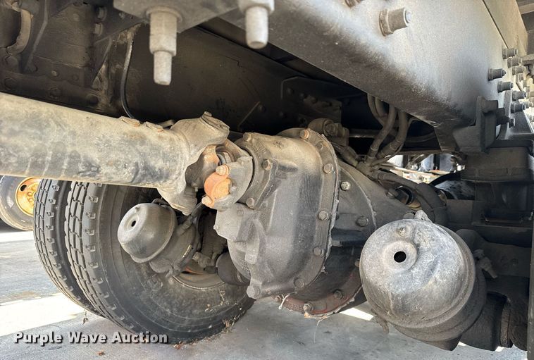 image for item EC3602 1997 Peterbilt 357 flatbed truck