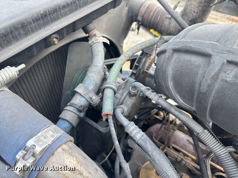 image for item EC3602 1997 Peterbilt 357 flatbed truck