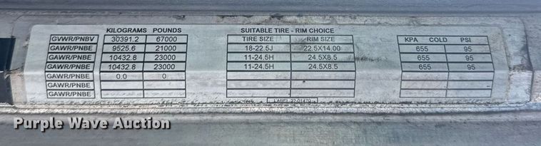 image for item EC3602 1997 Peterbilt 357 flatbed truck