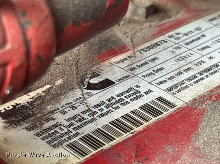 image for item EC3736 2012 Freightliner M2 box truck