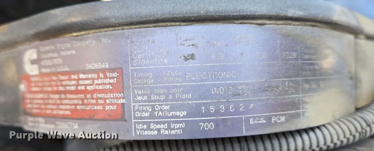 image for item EC4299 2000 Freightliner FL80 semi truck