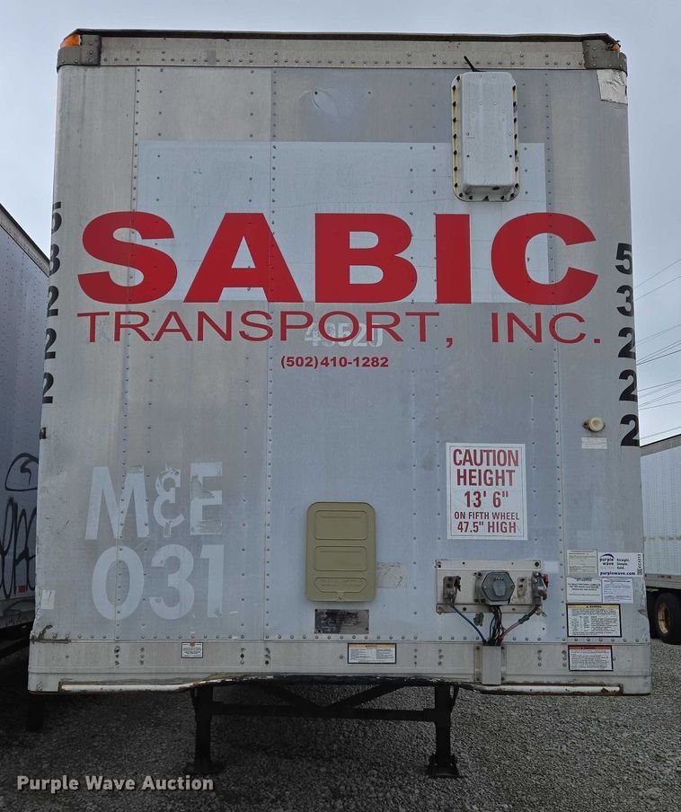 image for item EC4313 2004 Great Dane Trailers dry van trailer