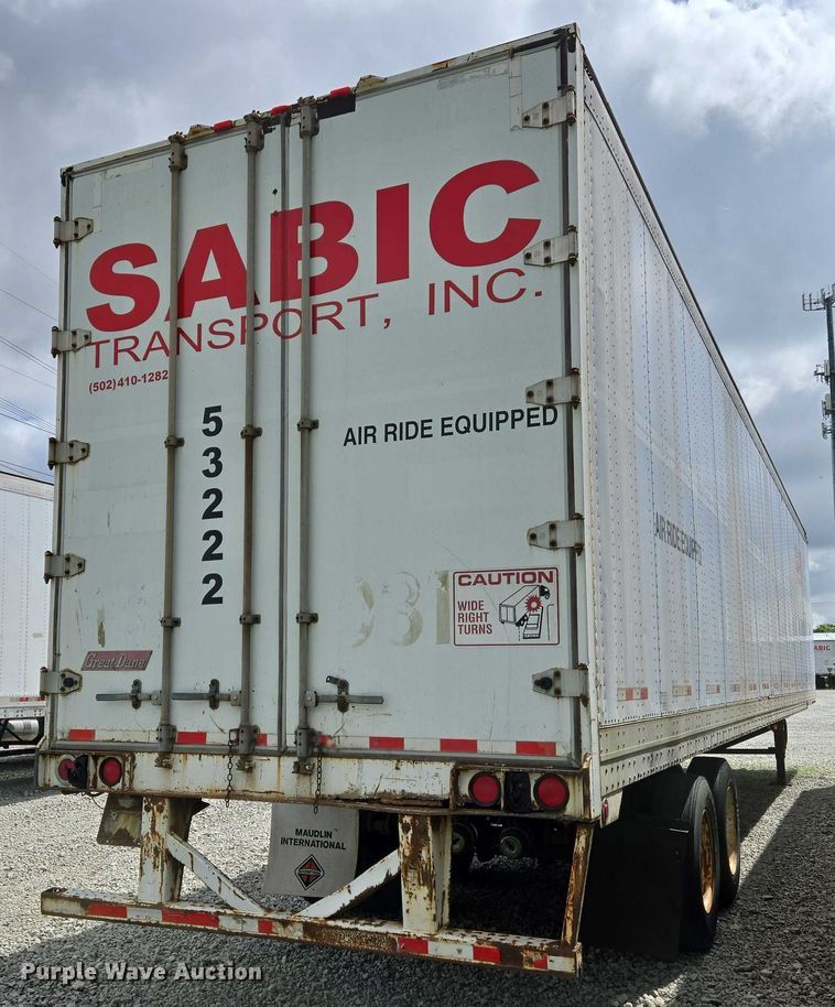 image for item EC4313 2004 Great Dane Trailers dry van trailer