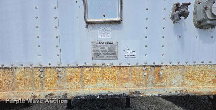 image for item EC4314 2001 Hyundai Translead Trailers dry van trailer