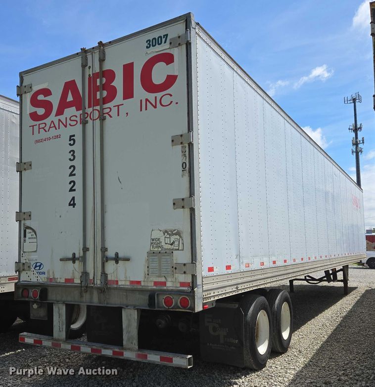 image for item EC4316 2007 Hyundai Translead Trailers dry van trailer