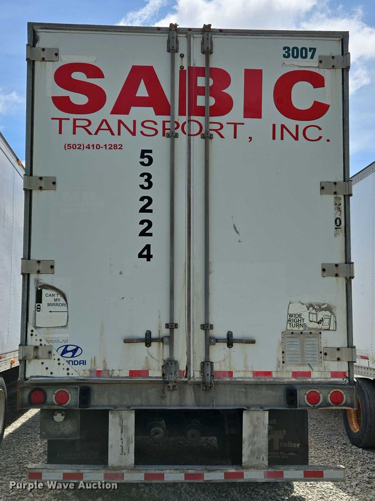 image for item EC4316 2007 Hyundai Translead Trailers dry van trailer