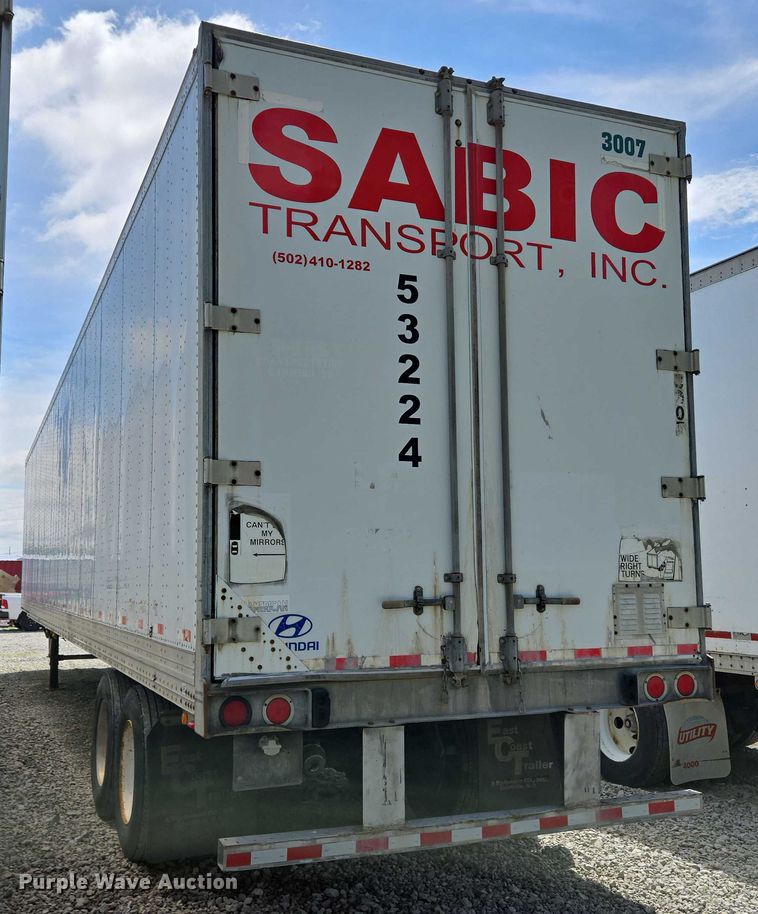 image for item EC4316 2007 Hyundai Translead Trailers dry van trailer