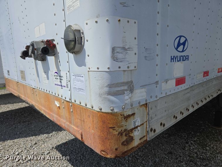 image for item EC4316 2007 Hyundai Translead Trailers dry van trailer