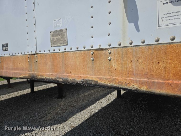 image for item EC4316 2007 Hyundai Translead Trailers dry van trailer