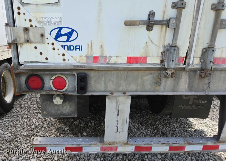 image for item EC4316 2007 Hyundai Translead Trailers dry van trailer