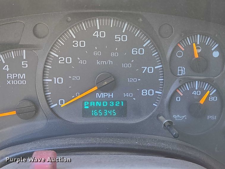 image for item ED2135 2006 Chevrolet C4500 flatbed truck