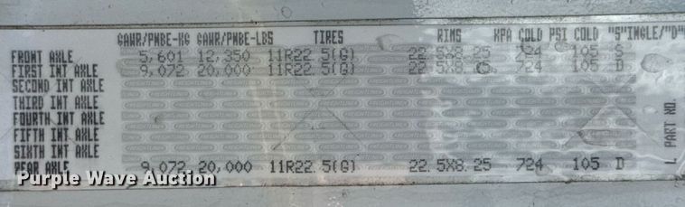 image for item EG5958 2016 Freightliner Cascadia semi truck