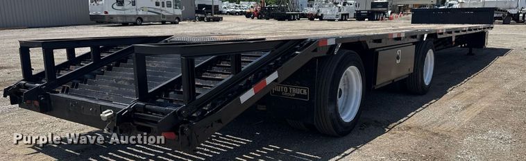 image for item EG6015 2013 Northern Repair & Welding drop deck equipment trailer