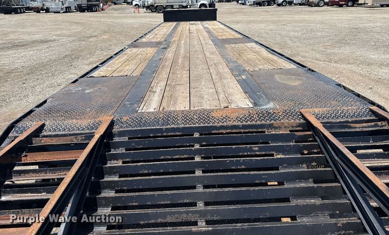image for item EG6015 2013 Northern Repair & Welding drop deck equipment trailer