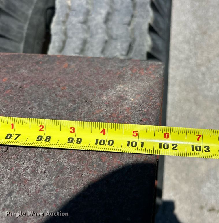 image for item EK8267 1992 Witzco Challenger RG-50 lowboy equipment trailer