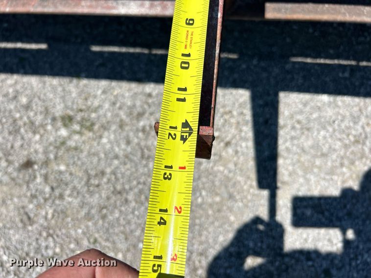 image for item EK8267 1992 Witzco Challenger RG-50 lowboy equipment trailer