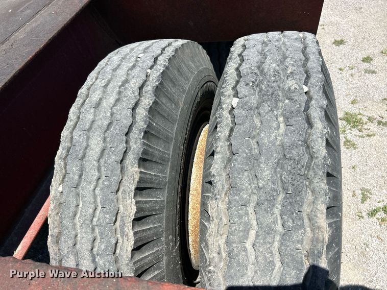 image for item EK8267 1992 Witzco Challenger RG-50 lowboy equipment trailer