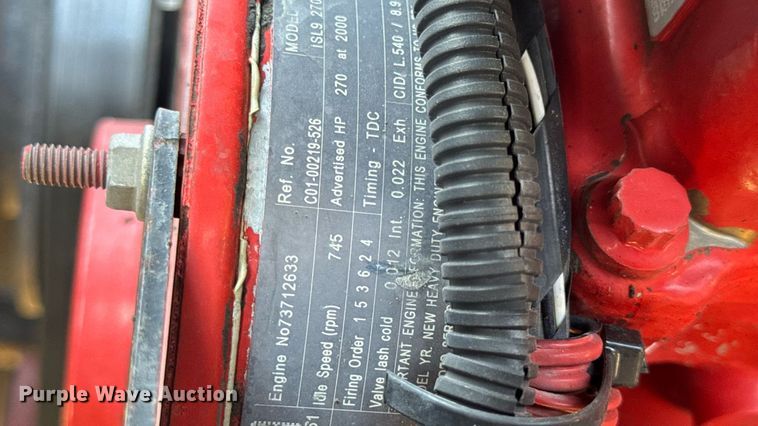 image for item EN4634 2015 Freightliner Business Class M2 semi truck