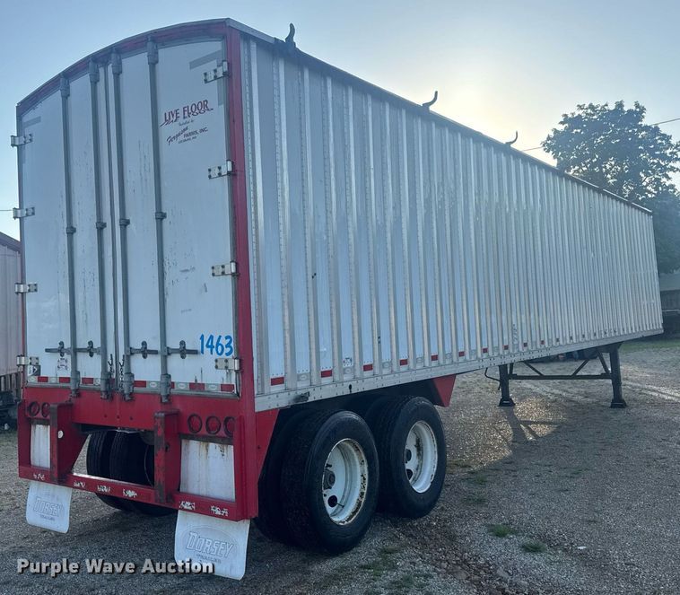 image for item EN4640 2020 Dorsey CV46 walking floor trailer