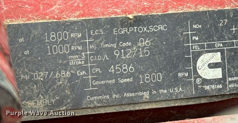 image for item EQ4929 2017 International Prostar semi truck