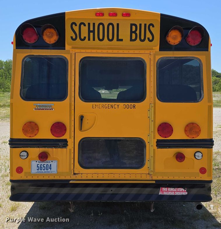 image for item DF8563 2009 Thomas Built Bus Co. GMC Savana G3500 school bus