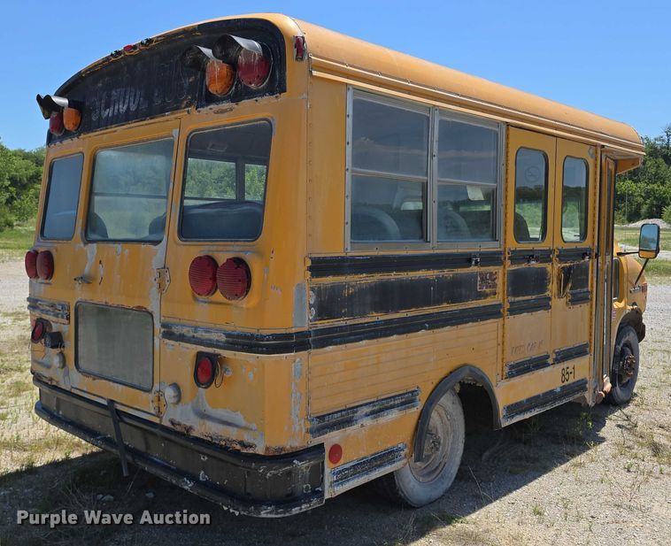 image for item DF8570 1985 GMC Vandura G3500 school bus