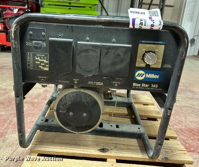 image for item DF8620 Miller Blue Star 145 welder/generator
