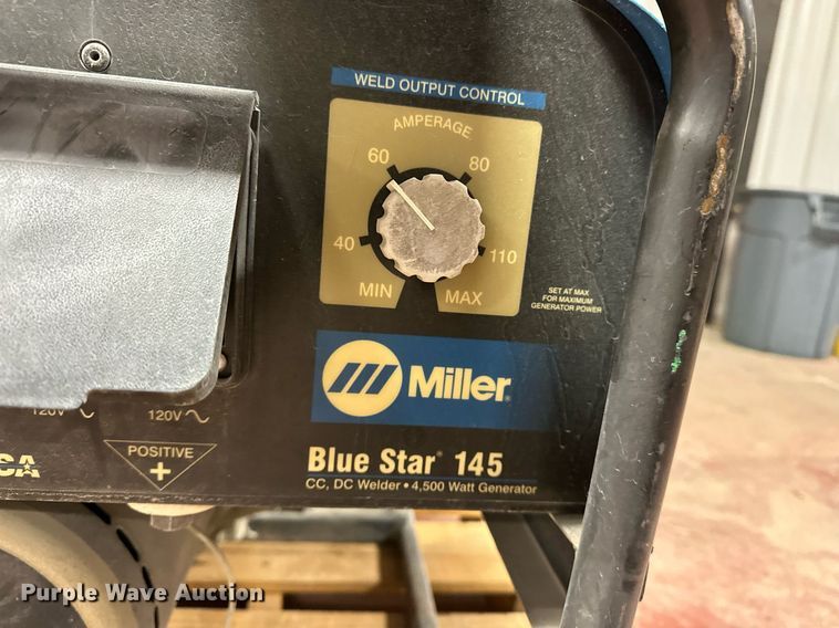 image for item DF8620 Miller Blue Star 145 welder/generator