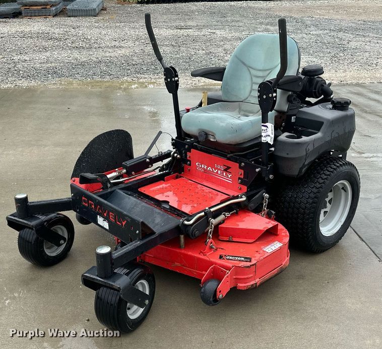 image for item DF8625 2009 Gravely 148Z ZTR lawn mower