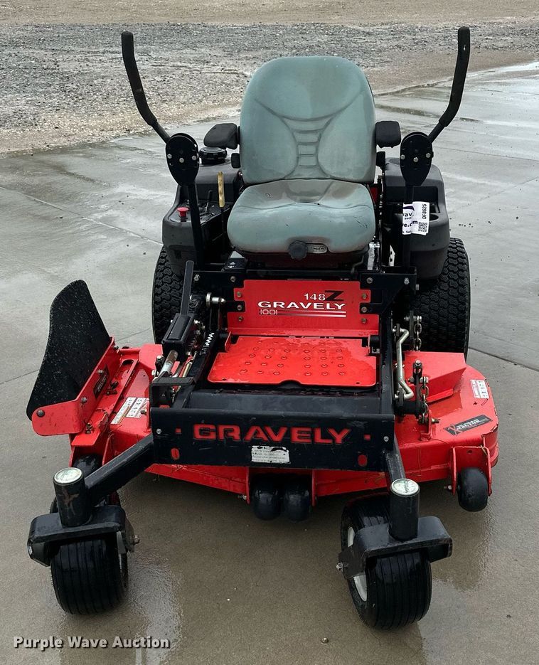 image for item DF8625 2009 Gravely 148Z ZTR lawn mower