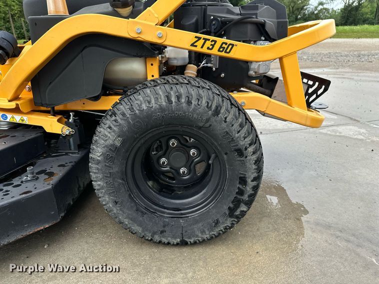 image for item DF8626 2019 Cub Cadet Ultima ZT3 ZTR lawn mower