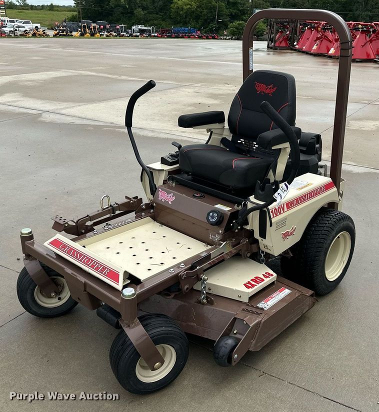 image for item DF8627 2022 Grasshopper 125V ZTR lawn mower