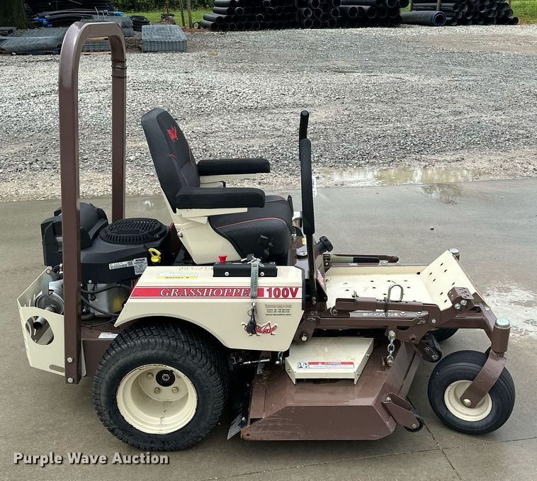 image for item DF8627 2022 Grasshopper 125V ZTR lawn mower