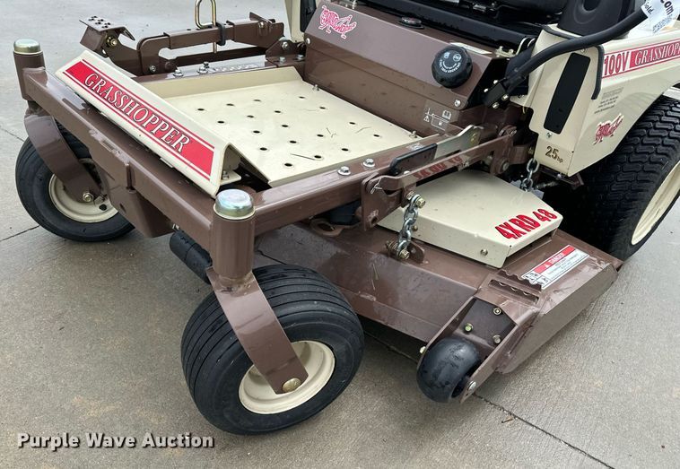 image for item DF8627 2022 Grasshopper 125V ZTR lawn mower